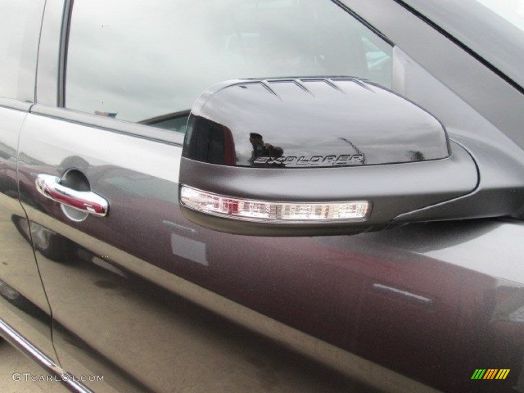 2015 Explorer XLT - Magnetic / Charcoal Black photo #6