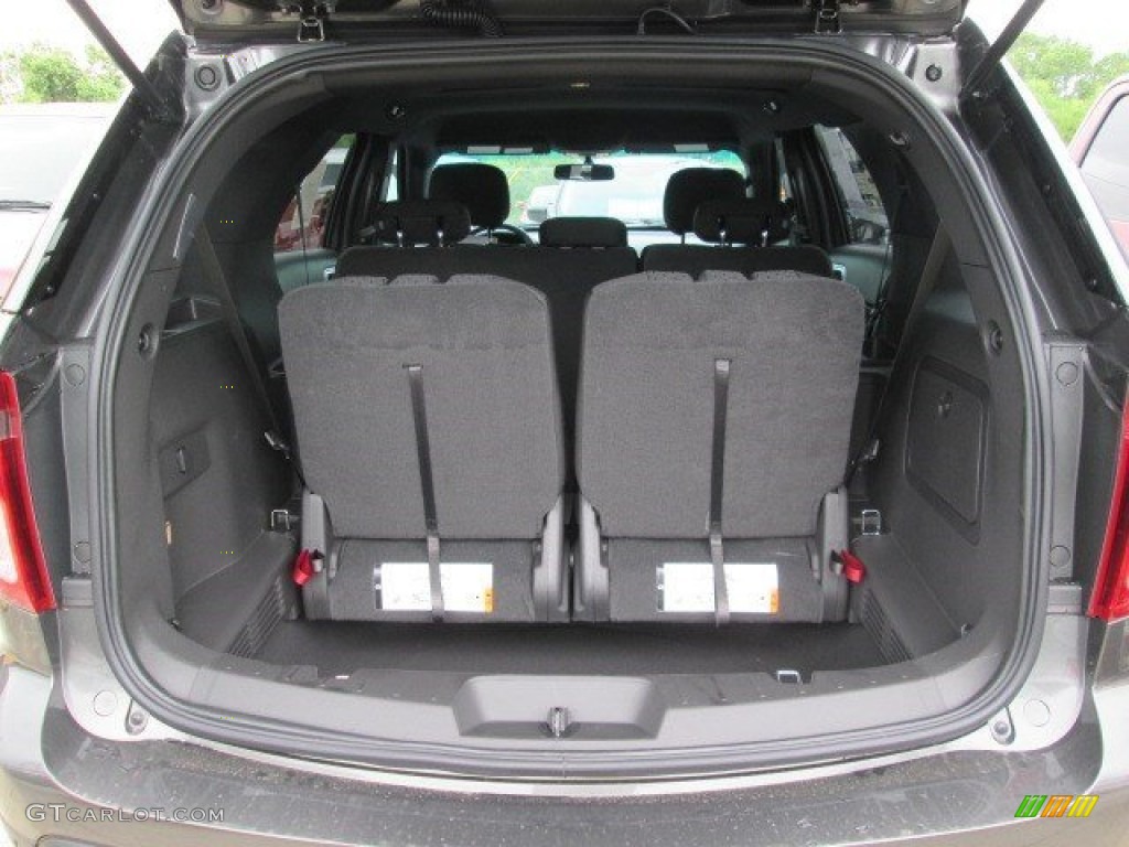 2015 Explorer XLT - Magnetic / Charcoal Black photo #18