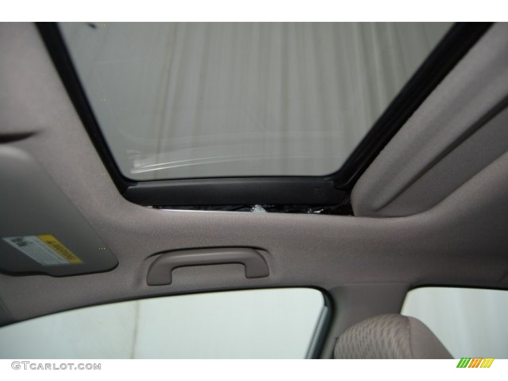 2015 Civic EX Sedan - Alabaster Silver Metallic / Gray photo #13