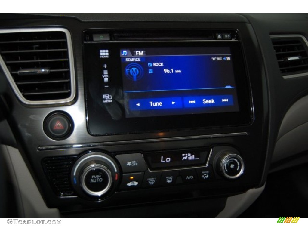 2015 Civic EX Sedan - Alabaster Silver Metallic / Gray photo #15