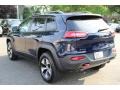 2014 True Blue Pearl Jeep Cherokee Trailhawk 4x4  photo #5