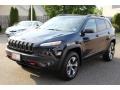 True Blue Pearl - Cherokee Trailhawk 4x4 Photo No. 7