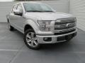 Ingot Silver Metallic 2015 Ford F150 Platinum SuperCrew Exterior