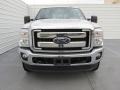 2015 Ingot Silver Ford F250 Super Duty Lariat Crew Cab 4x4  photo #8