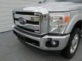 2015 Ingot Silver Ford F250 Super Duty Lariat Crew Cab 4x4  photo #10