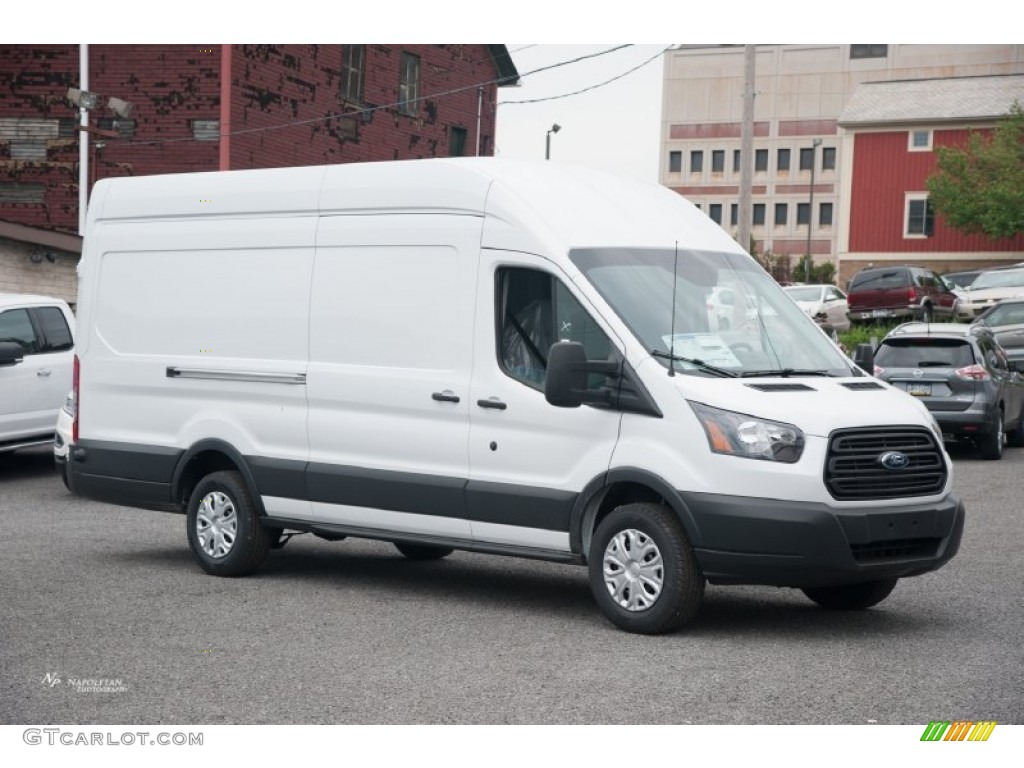 2015 Transit Van 350 HR Long - Oxford White / Pewter photo #1