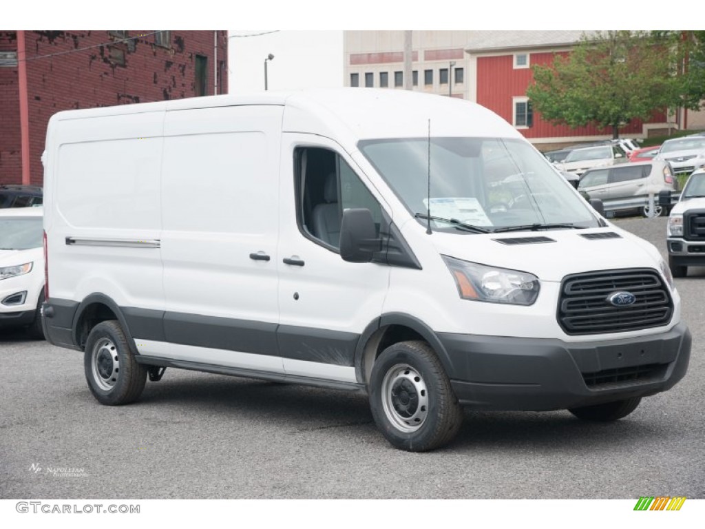 2015 Transit Van 250 MR Long - Oxford White / Pewter photo #1