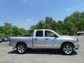 Bright Silver Metallic - Ram 1500 SLT Quad Cab 4x4 Photo No. 2