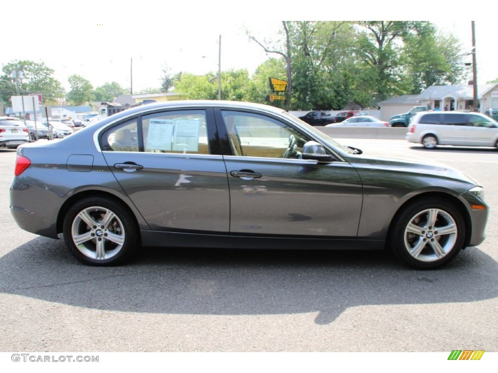 2015 3 Series 328i xDrive Sedan - Mineral Grey Metallic / Venetian Beige photo #2