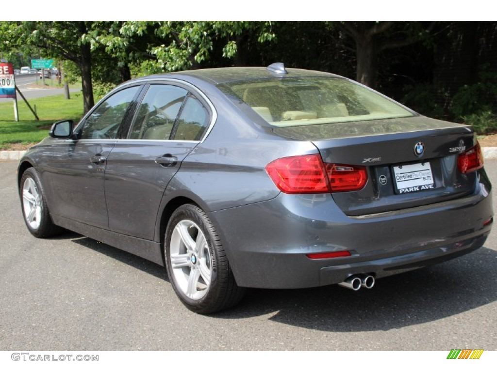 2015 3 Series 328i xDrive Sedan - Mineral Grey Metallic / Venetian Beige photo #5