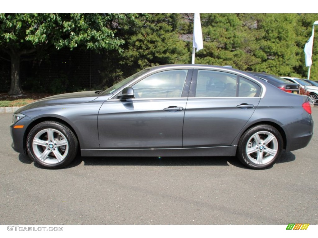 2015 3 Series 328i xDrive Sedan - Mineral Grey Metallic / Venetian Beige photo #6