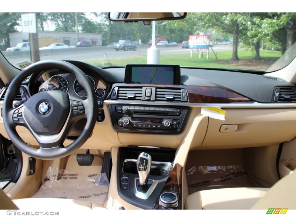 2015 3 Series 328i xDrive Sedan - Mineral Grey Metallic / Venetian Beige photo #16