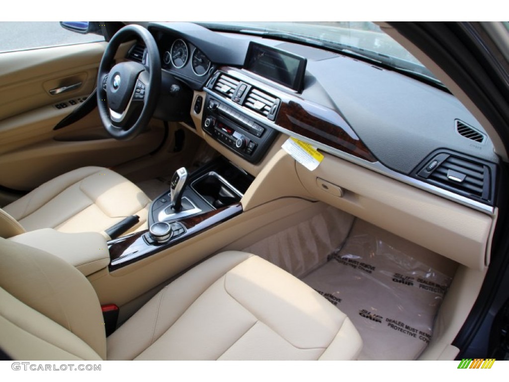 2015 3 Series 328i xDrive Sedan - Mineral Grey Metallic / Venetian Beige photo #28