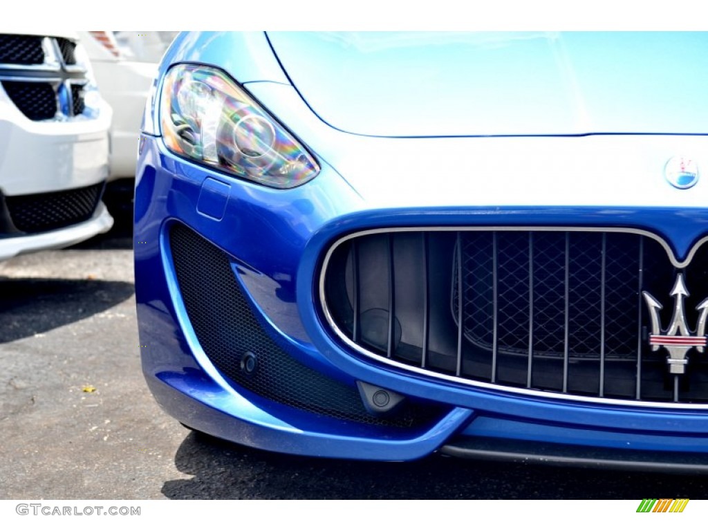 2013 GranTurismo Sport Coupe - Blu Sofisticato (Sport Blue Metallic) / Pearl Beige photo #3