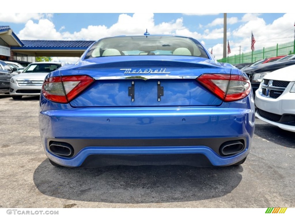 Blu Sofisticato (Sport Blue Metallic) 2013 Maserati GranTurismo Sport Coupe Exterior Photo #104238713