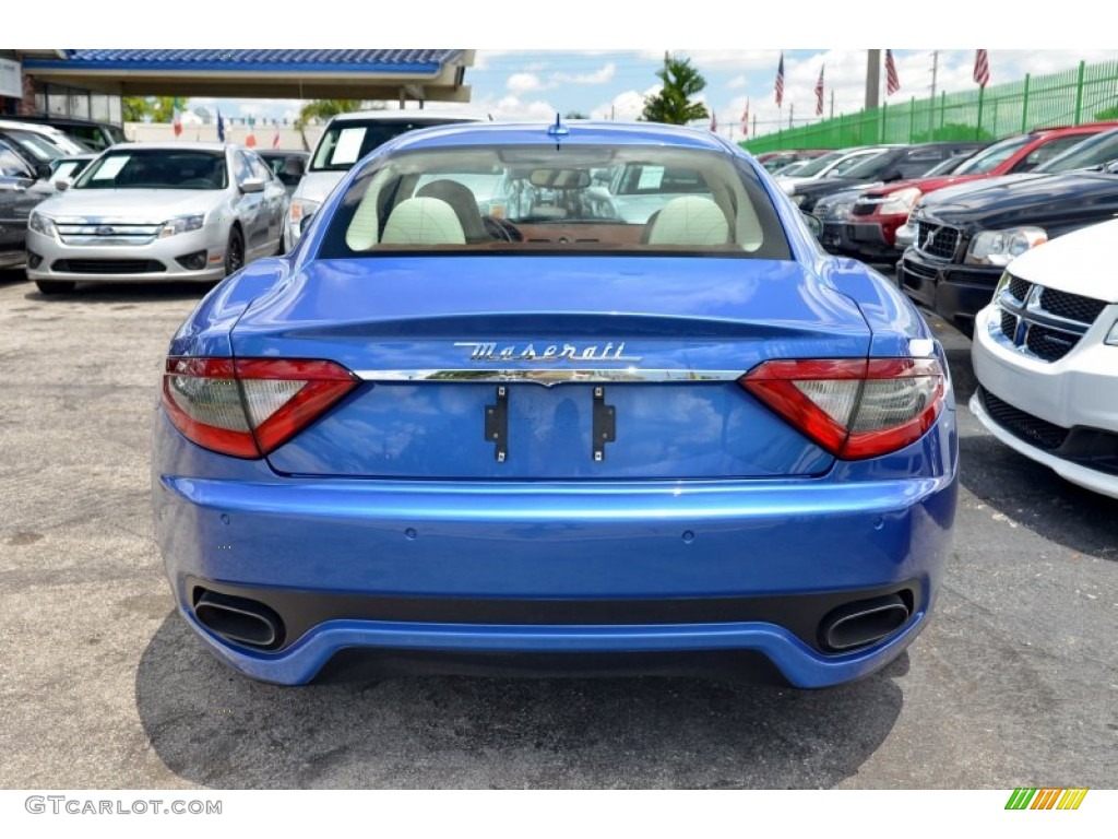 2013 GranTurismo Sport Coupe - Blu Sofisticato (Sport Blue Metallic) / Pearl Beige photo #15