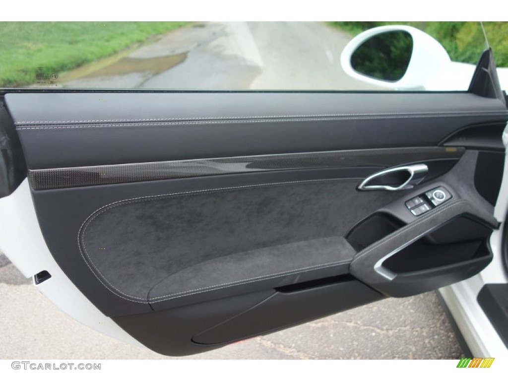 2015 Porsche 911 GT3 Black w/Alcantara Door Panel Photo #104238794