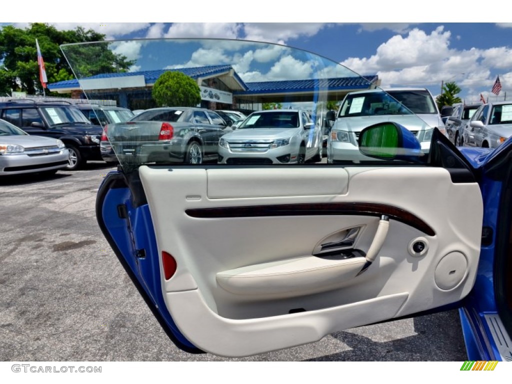 2013 Maserati GranTurismo Sport Coupe Pearl Beige Door Panel Photo #104239103