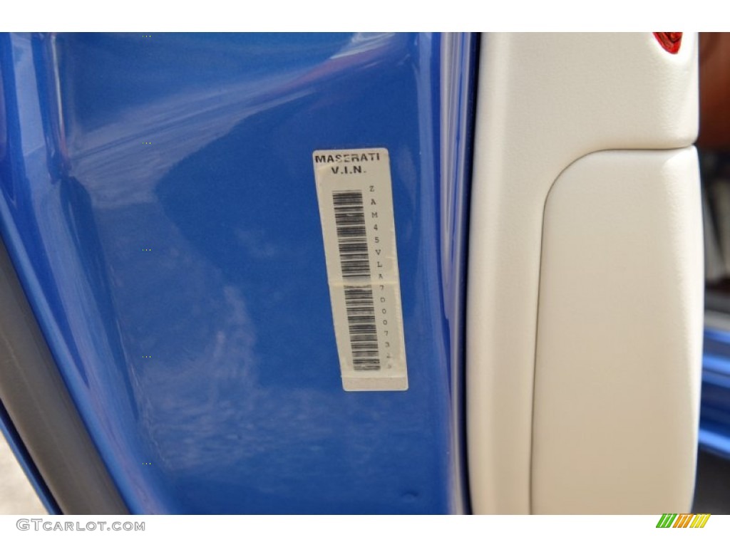 2013 GranTurismo Sport Coupe - Blu Sofisticato (Sport Blue Metallic) / Pearl Beige photo #36