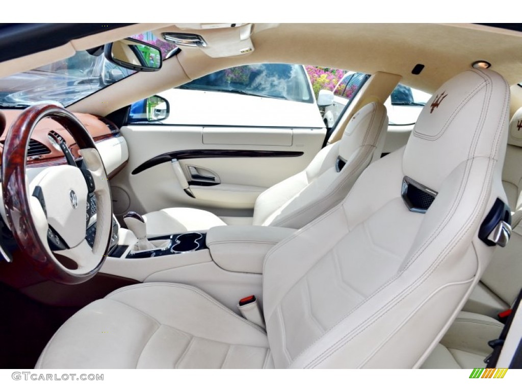 2013 GranTurismo Sport Coupe - Blu Sofisticato (Sport Blue Metallic) / Pearl Beige photo #40