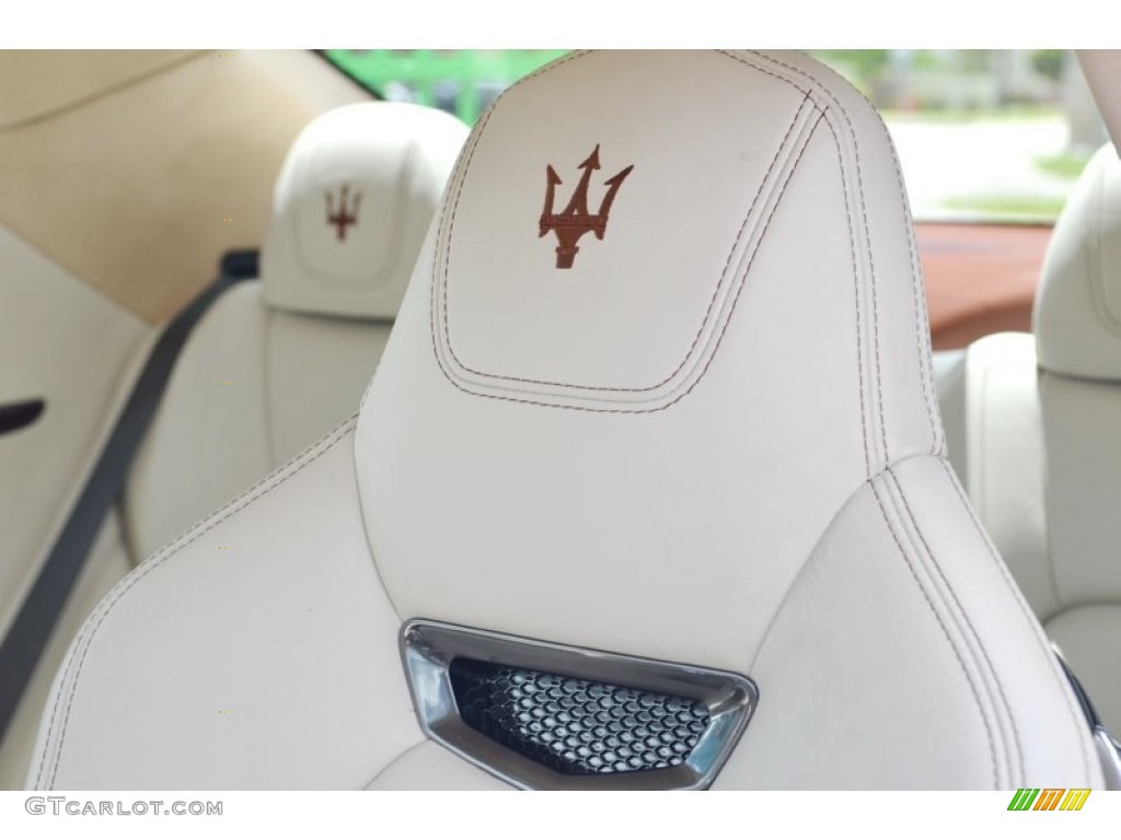2013 GranTurismo Sport Coupe - Blu Sofisticato (Sport Blue Metallic) / Pearl Beige photo #42