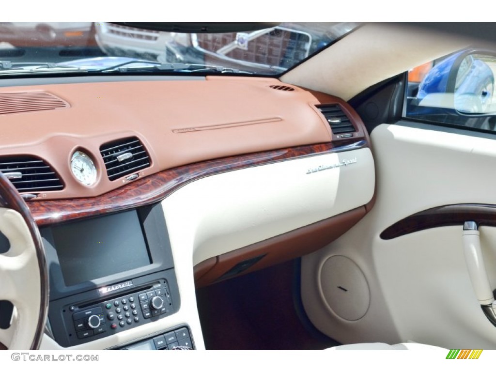 2013 GranTurismo Sport Coupe - Blu Sofisticato (Sport Blue Metallic) / Pearl Beige photo #45