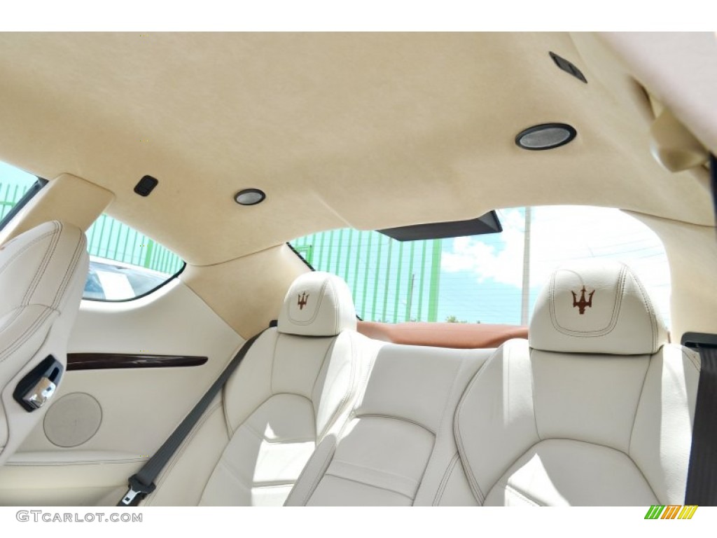 2013 GranTurismo Sport Coupe - Blu Sofisticato (Sport Blue Metallic) / Pearl Beige photo #49