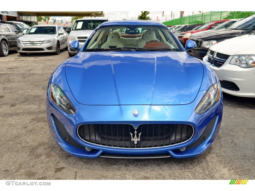 Blu Sofisticato (Sport Blue Metallic) 2013 Maserati GranTurismo Sport Coupe Exterior Photo #104239772