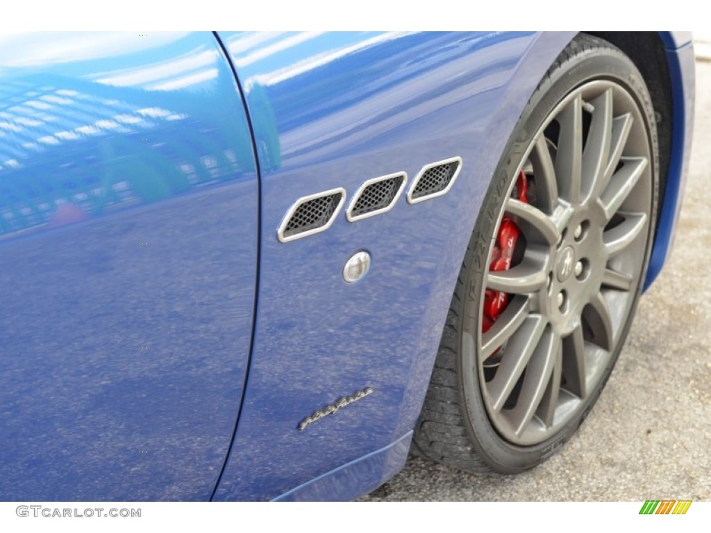 2013 GranTurismo Sport Coupe - Blu Sofisticato (Sport Blue Metallic) / Pearl Beige photo #71