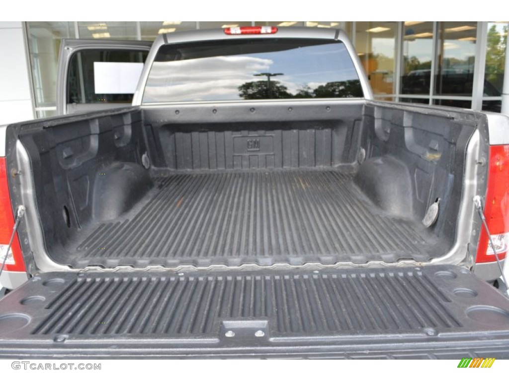 2009 Sierra 1500 SLE Crew Cab 4x4 - Steel Gray Metallic / Ebony/Light Cashmere photo #10