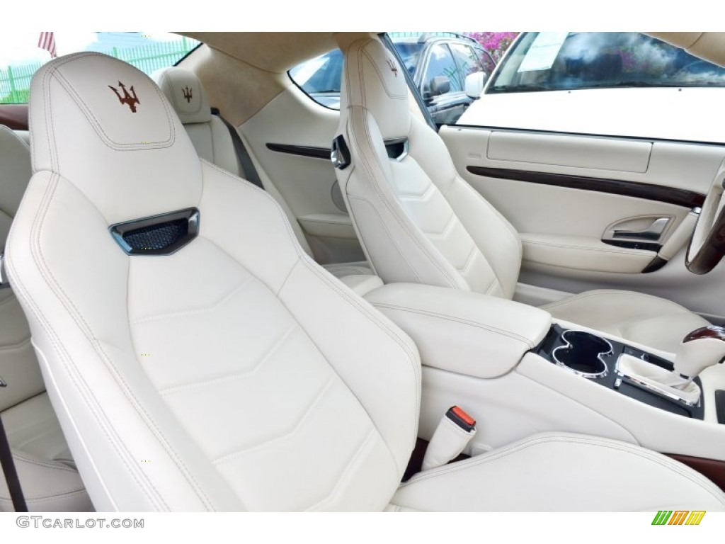 2013 GranTurismo Sport Coupe - Blu Sofisticato (Sport Blue Metallic) / Pearl Beige photo #90