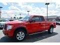 2010 Vermillion Red Ford F150 FX4 SuperCab 4x4  photo #7