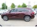 Dark Cherry Pearl - MDX SH-AWD Technology Photo No. 4