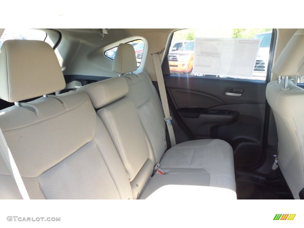 2015 CR-V LX AWD - Mountain Air Metallic / Beige photo #16