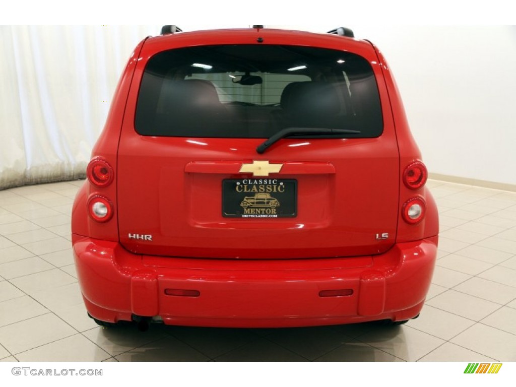 2008 HHR LS - Victory Red / Ebony Black photo #14