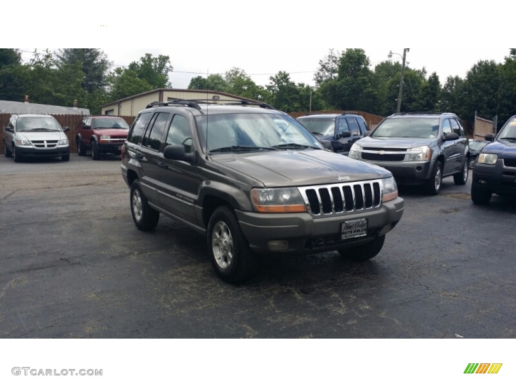 2000 Grand Cherokee Laredo 4x4 - Taupe Frost Metallic / Camel photo #7