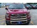 2015 Ruby Red Metallic Ford F150 King Ranch SuperCrew 4x4  photo #10