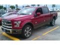 Ruby Red Metallic - F150 King Ranch SuperCrew 4x4 Photo No. 11