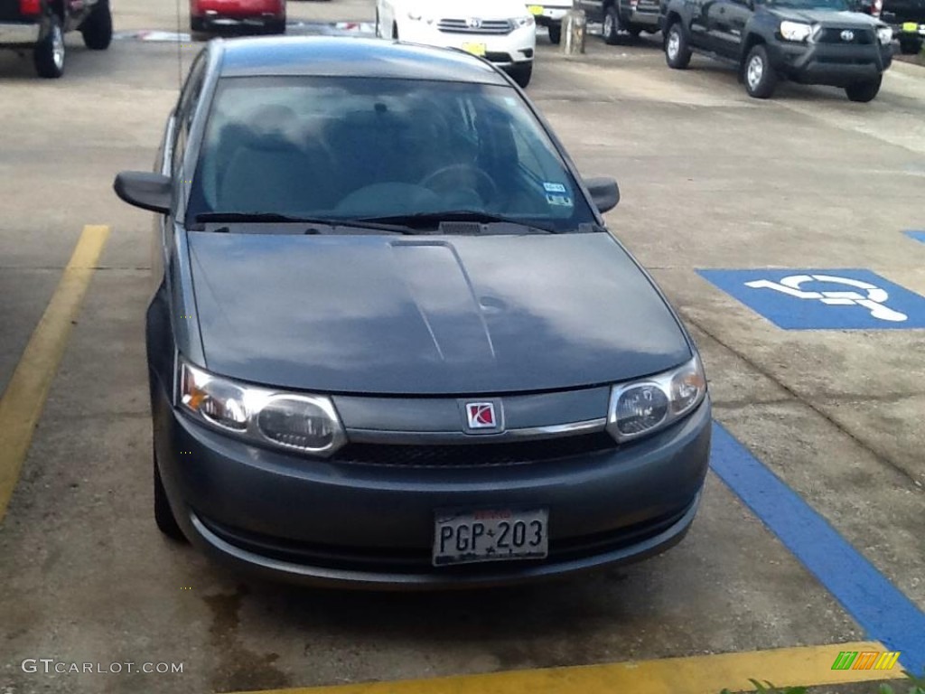 2004 ION 2 Sedan - Storm Grey / Grey photo #1