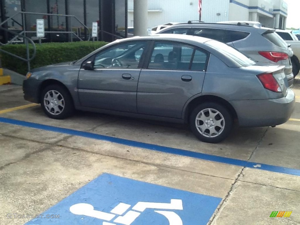 2004 ION 2 Sedan - Storm Grey / Grey photo #4