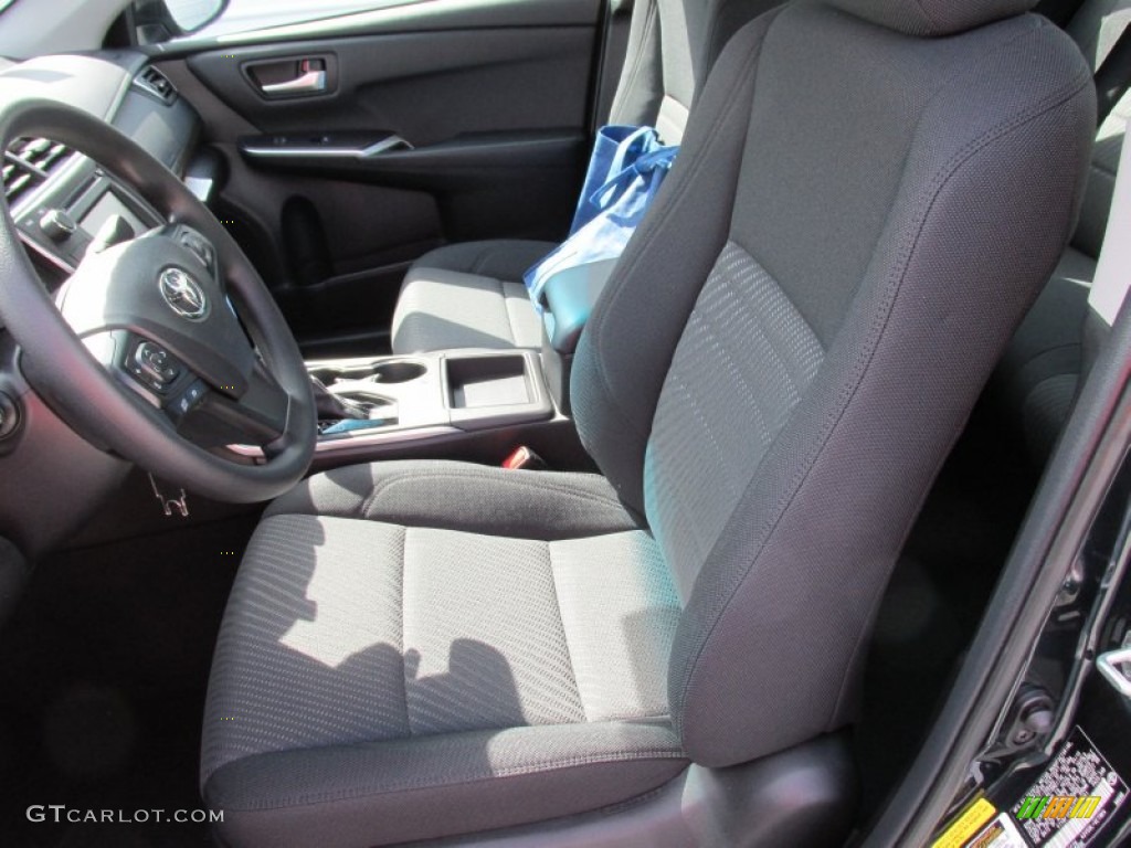 2015 Camry LE - Cosmic Gray Mica / Black photo #21