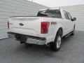 2015 White Platinum Tricoat Ford F150 Lariat SuperCrew 4x4  photo #4
