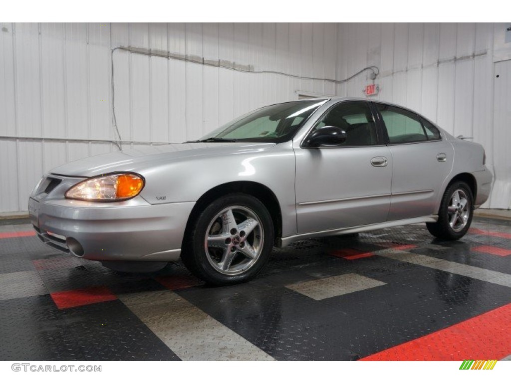 2004 Grand Am SE Sedan - Galaxy Silver Metallic / Dark Pewter photo #2