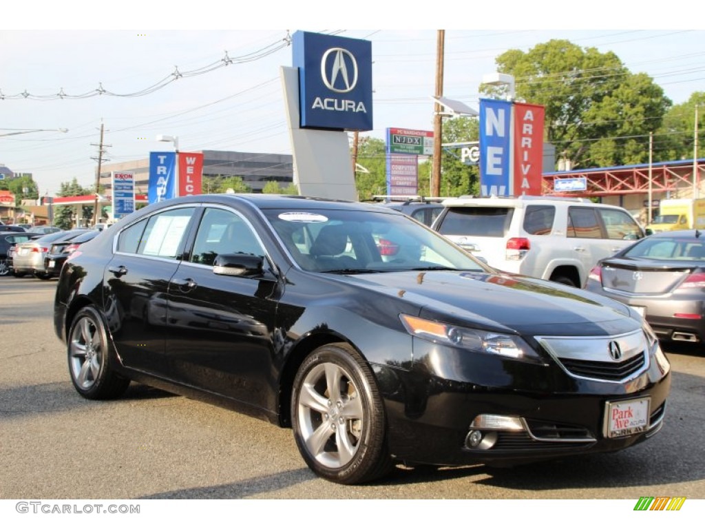 Crystal Black Pearl Acura TL