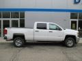 2015 Summit White Chevrolet Silverado 2500HD WT Crew Cab 4x4  photo #2