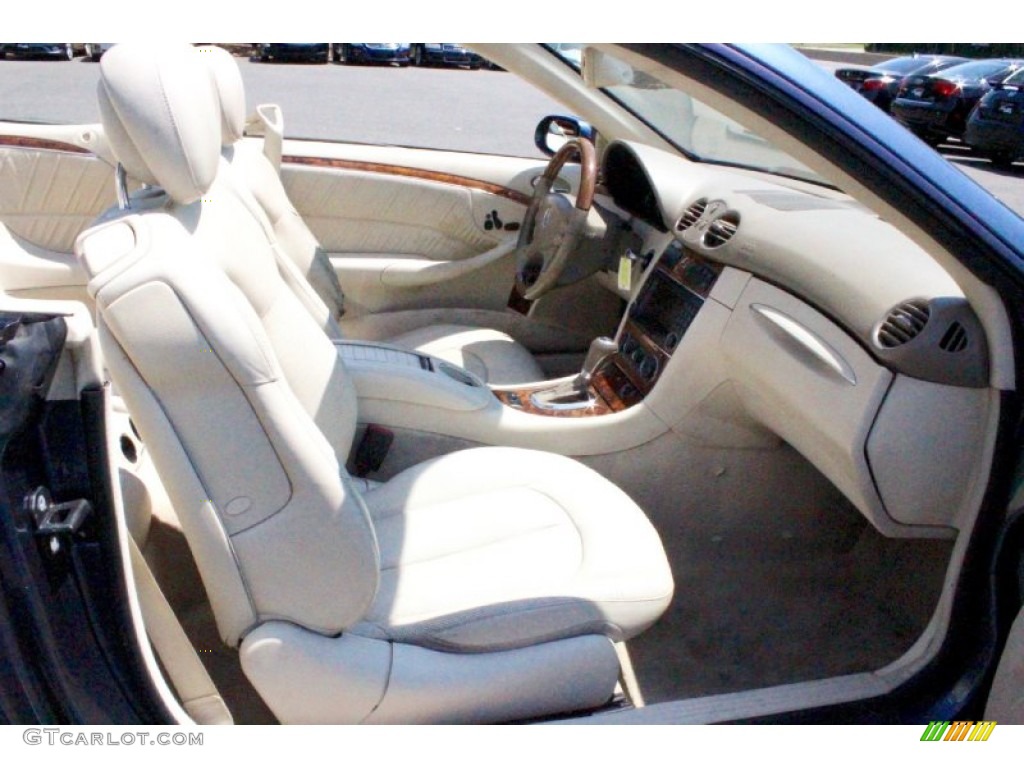 2006 CLK 350 Cabriolet - Cadet Blue Metallic / Stone photo #18