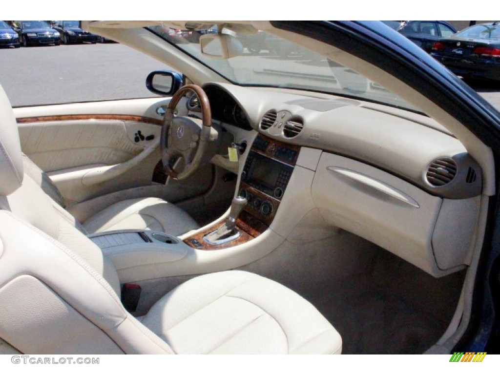 2006 CLK 350 Cabriolet - Cadet Blue Metallic / Stone photo #19