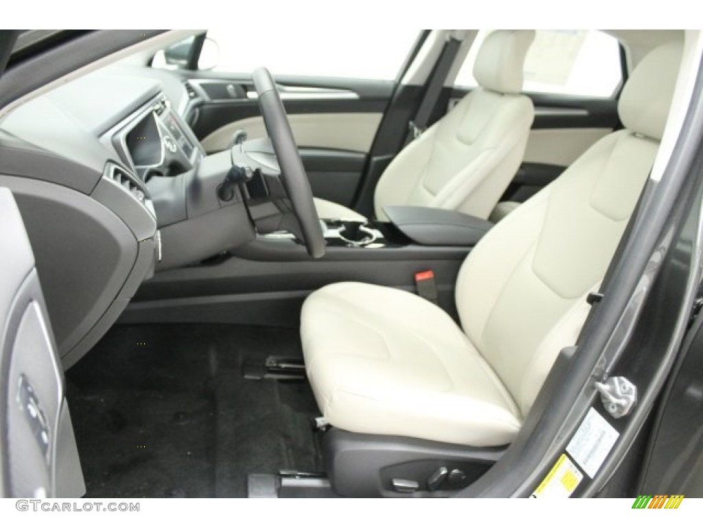 2015 Ford Fusion Titanium AWD Front Seat Photo #104253440