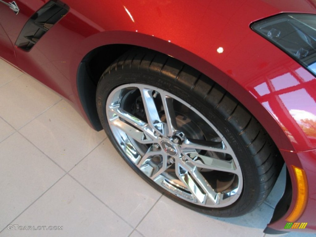 2015 Corvette Stingray Coupe Z51 - Crystal Red Tintcoat / Jet Black photo #4