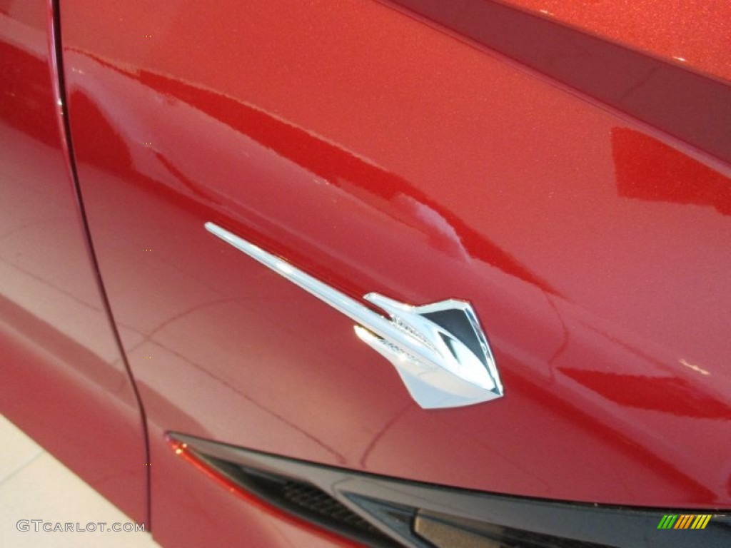 2015 Corvette Stingray Coupe Z51 - Crystal Red Tintcoat / Jet Black photo #5